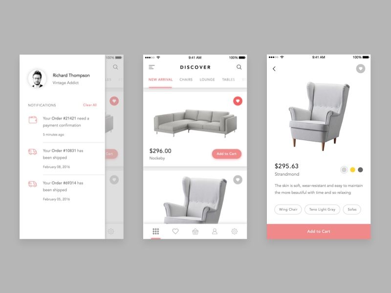 Online Furniture Store App