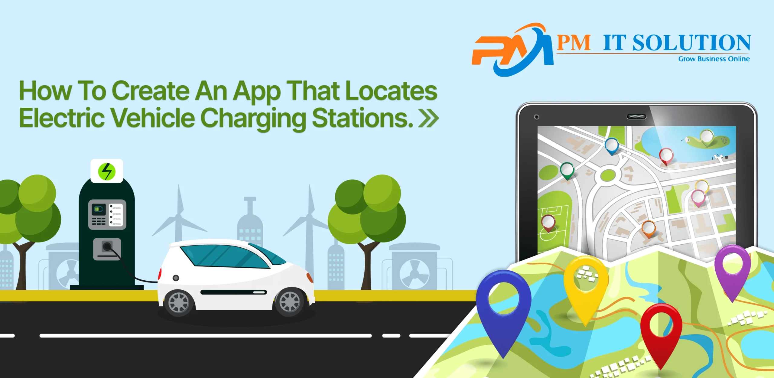 Locates Electric Vehicle Charging Stations?