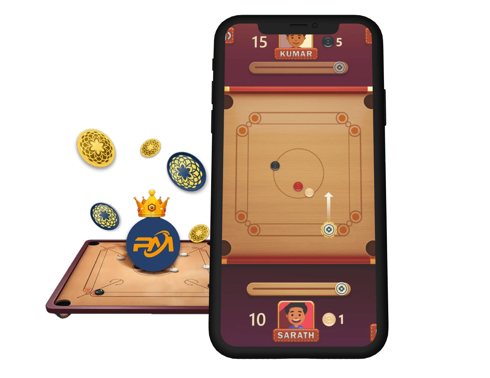 Carrom Board Game Development Services