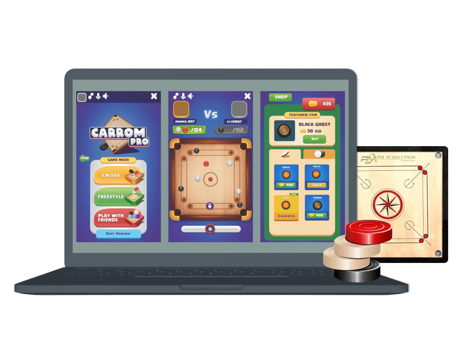 Carrom Board Game Development Company