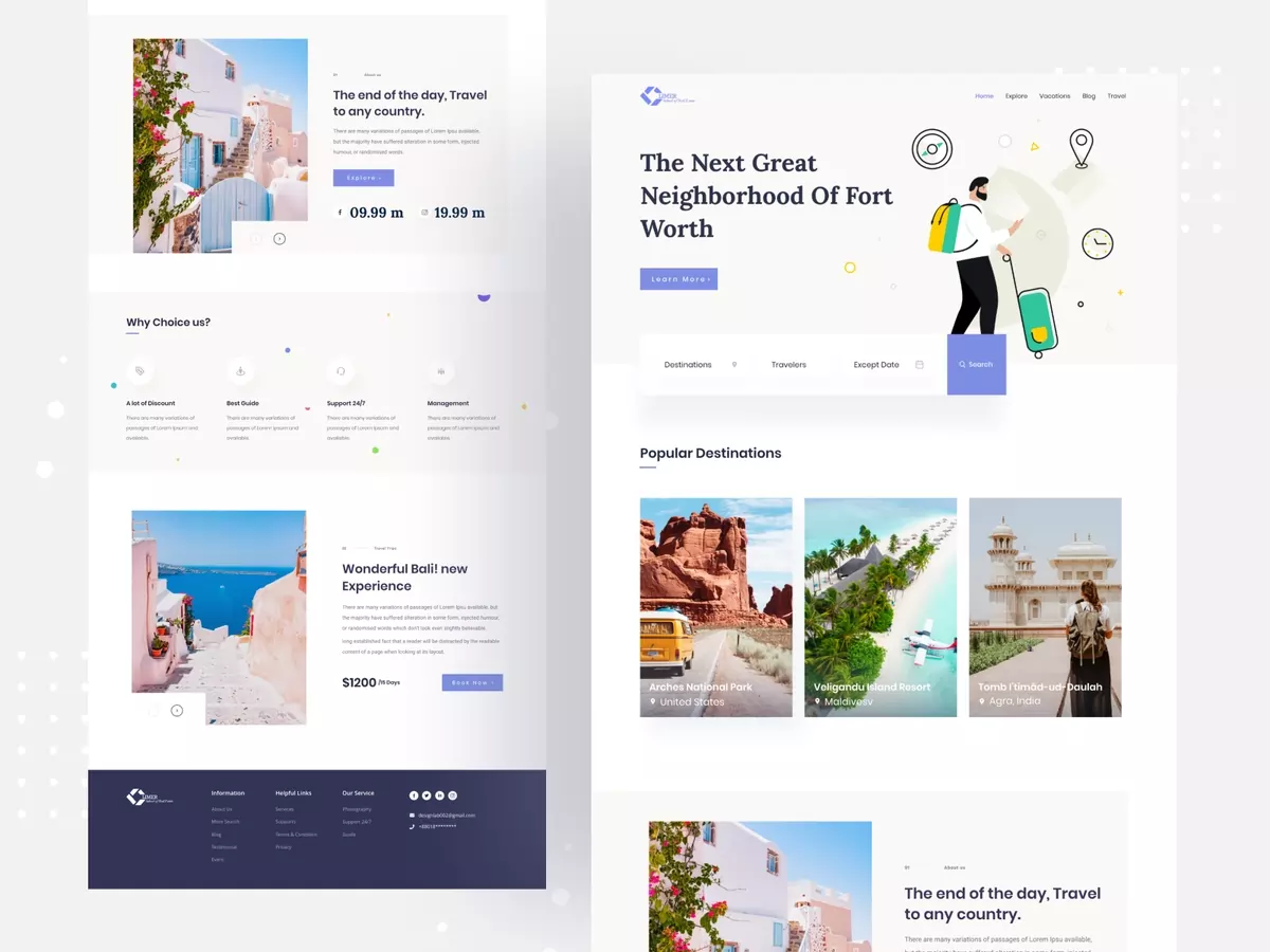 tour and travel app development